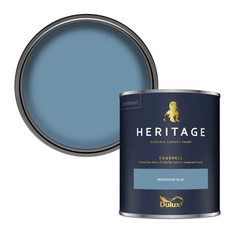 Dulux Heritage Eggshell - Boathouse Blue 1