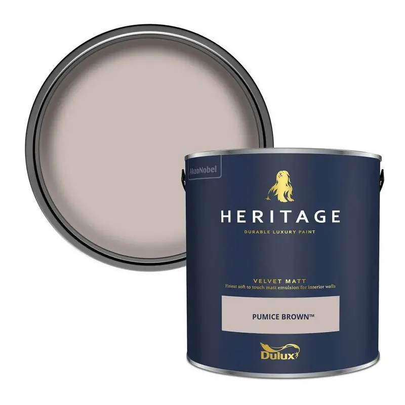 Dulux Heritage Matt Emulsion - Pumice Brown 2