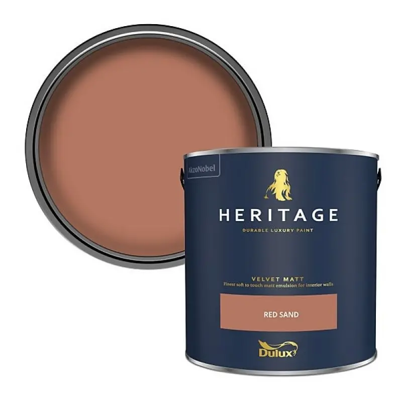 Dulux Heritage Red Sand - Matt Emulsion 2