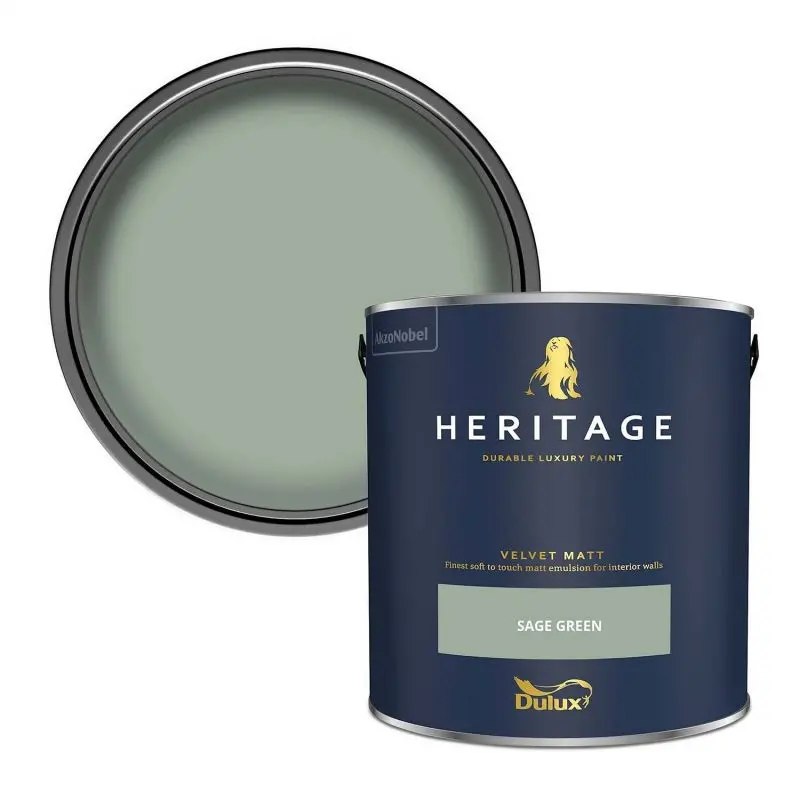 Dulux Heritage Sage Green - Matt Emulsion 2