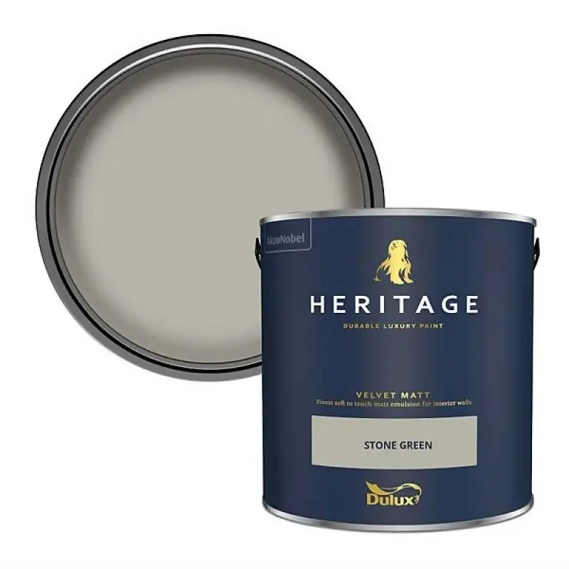 Dulux Heritage Stone Green - Matt Emulsion 2