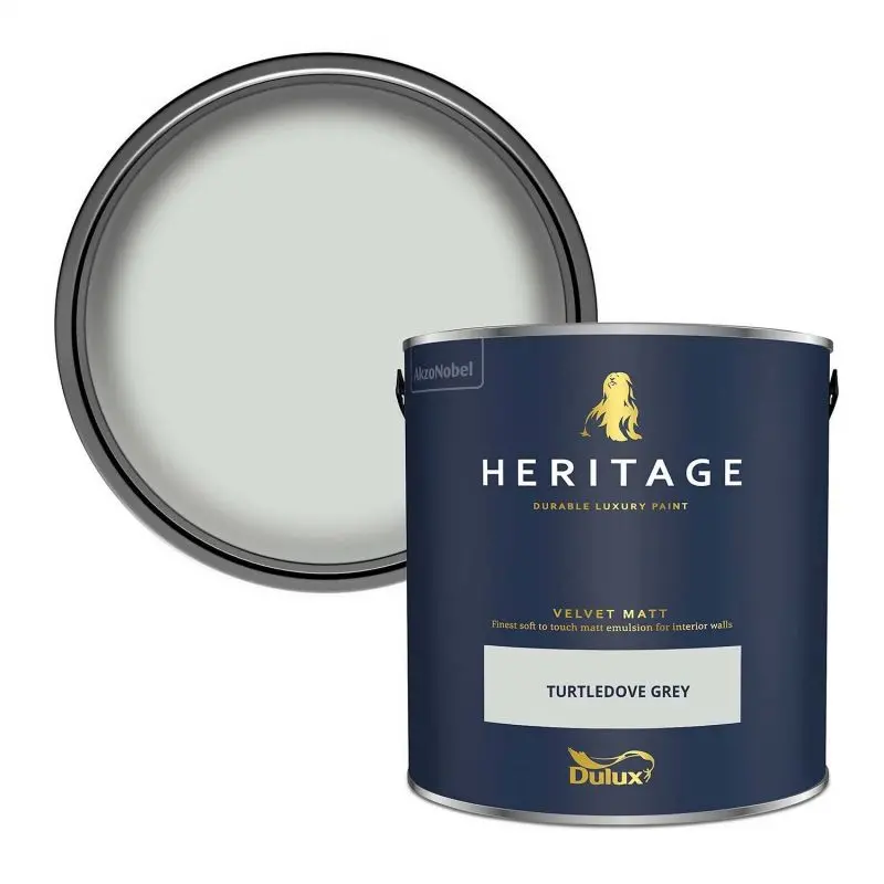 Dulux Heritage Turtledove Grey - Matt Emulsion 2
