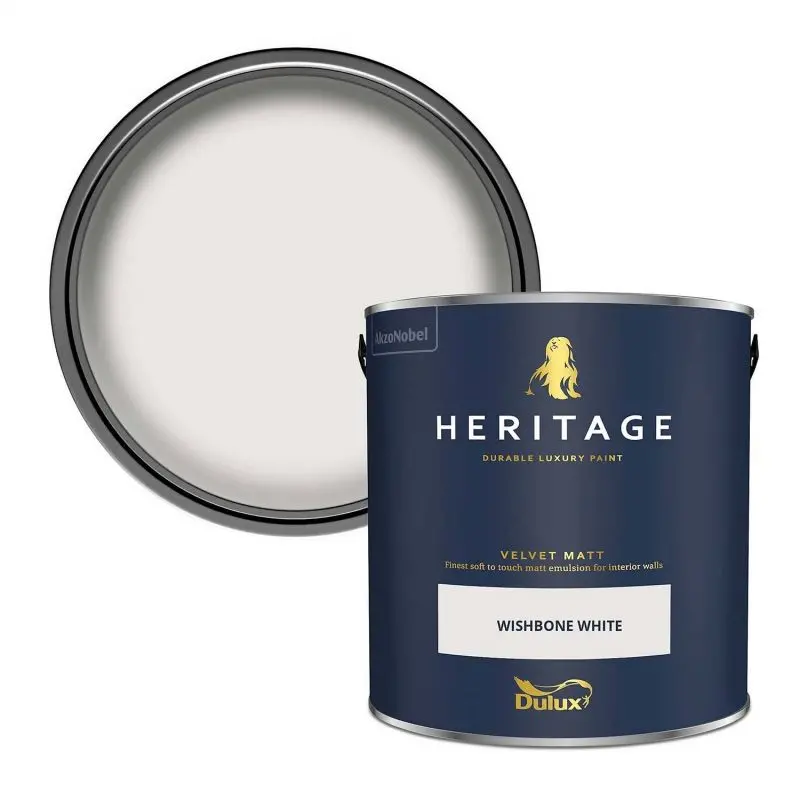 Dulux Heritage Matt Emulsion - Wishbone White 2