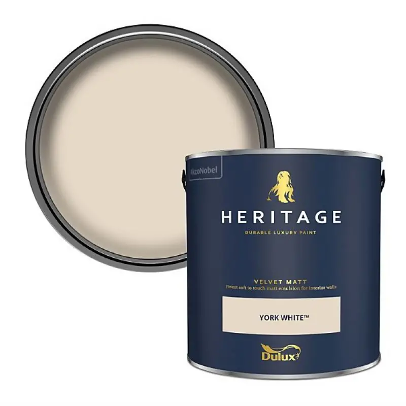 Dulux Heritage Matt Emulsion - York White 2
