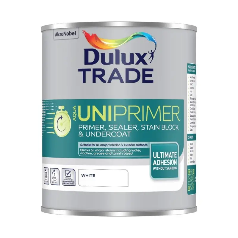 Dulux Trade Aqua Uniprimer - White 1
