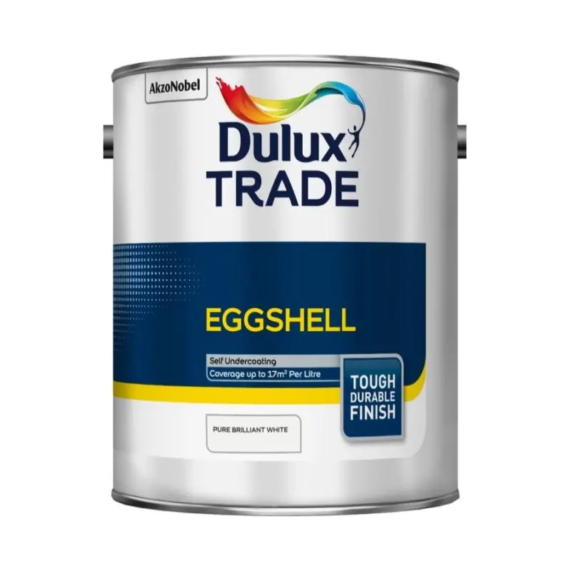 Dulux Trade Eggshell - Pure Brilliant White 1