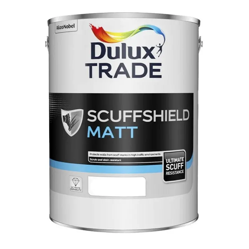 Dulux Trade Scuffshield Matt Paint - Tinted Colour Match 1
