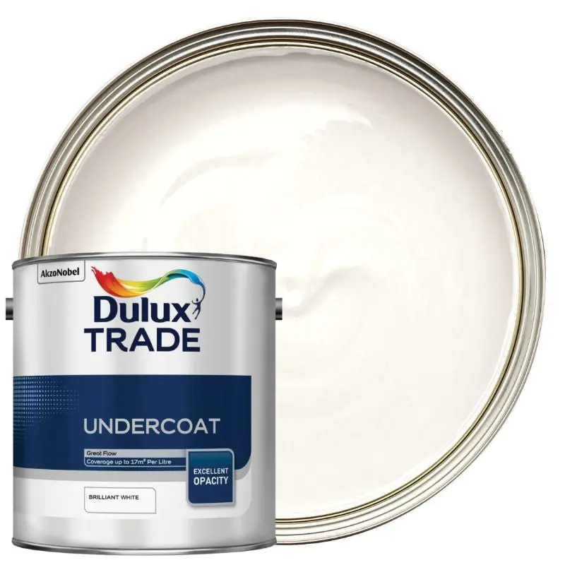 Dulux Trade Undercoat - Brilliant White 1