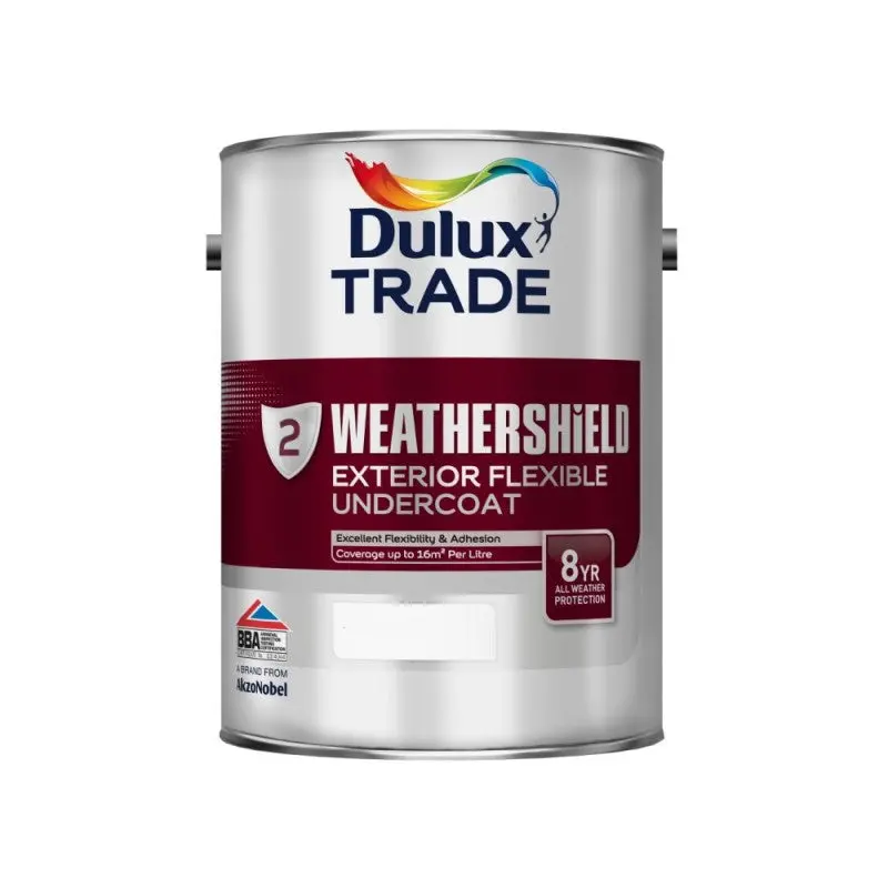 Dulux Trade Weathershield Exterior Flexible Undercoat (Oil-Based) - Tinted Colour Match 1
