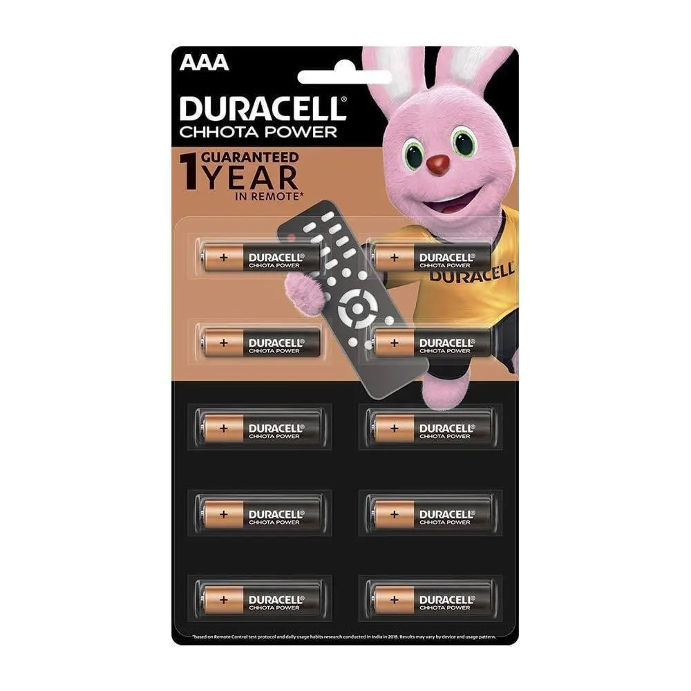 Duracell Aaa Alkaline Batteries - Pack Of 10 1