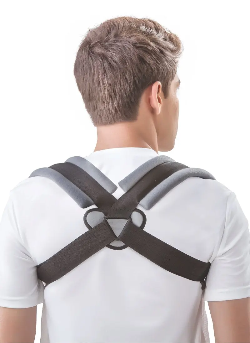 Dyna Clavicle Correction Belt With ! Clavicle Brace For Collar-Bone Injury Support ! Ideal For Clavicle Fractures And Postural Problems (M) 1
