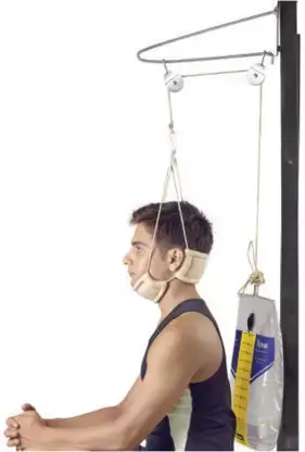 Dyna Home Cervical Traction With Water Bag-Universal Neck Support 1