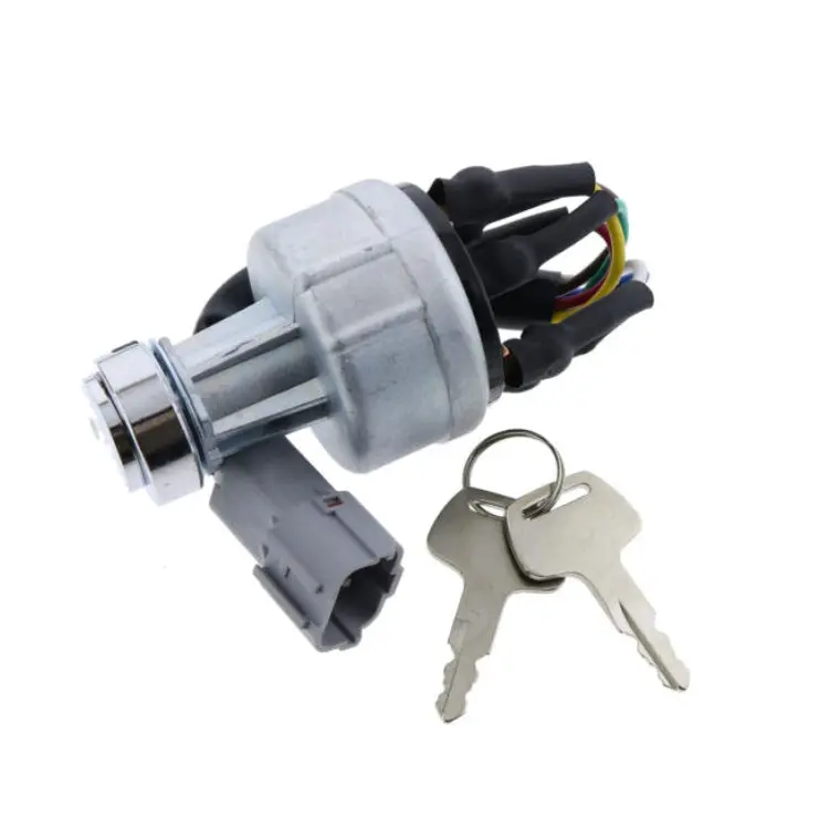 Diselmart Starter Ignition Switch 21N4-10400 21N4-10401 For Case 1221E Hyundai Hl730-7 Hl730-7A Hl730tm-7 Hl730tm-7A 1