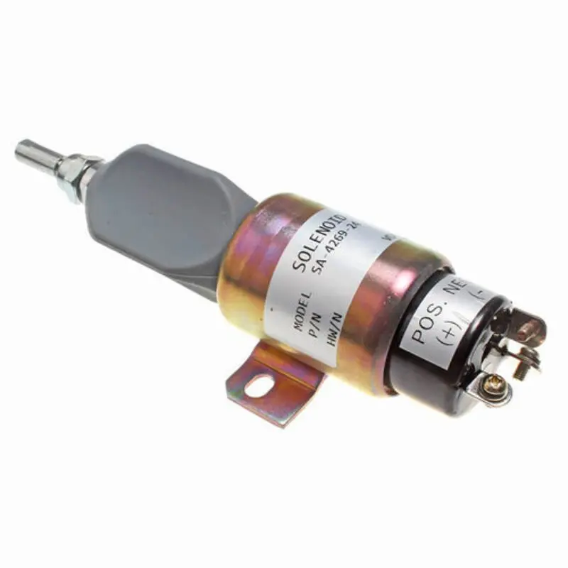 24V Sa-4575 2370-24Esu1b5s Fuel Stop Solenoid Valve With 2 Terminals Fits For Woodward 1
