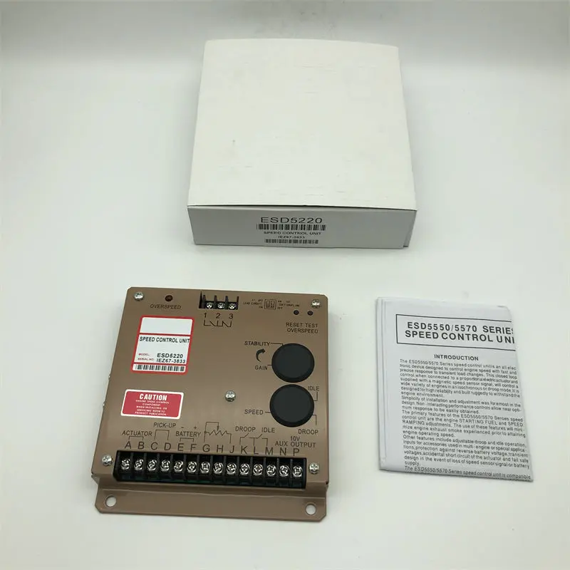 Diselmart Esd5220 Generator Speed Controller Electrical Panels Governor Genset Parts Fits For Gac 2