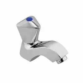 Essco Tropical Pillar Cock Faucet  Rocket Type With Aerator Tqt-Chr-507 1
