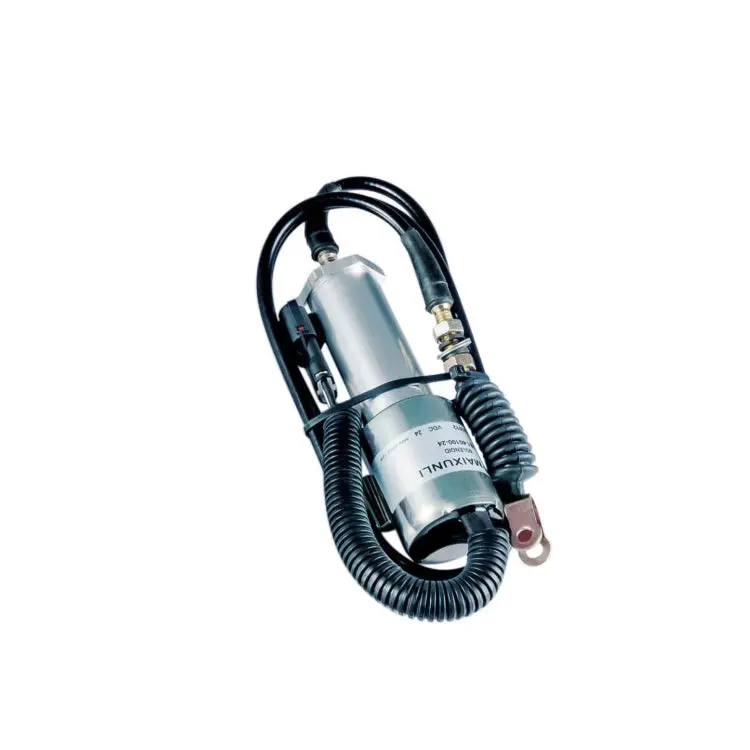 Diselmart 24V 11E1-60100-24 Shut Off Solenoid Fits For Hyundai Daewoo R210 Dh220-5 1