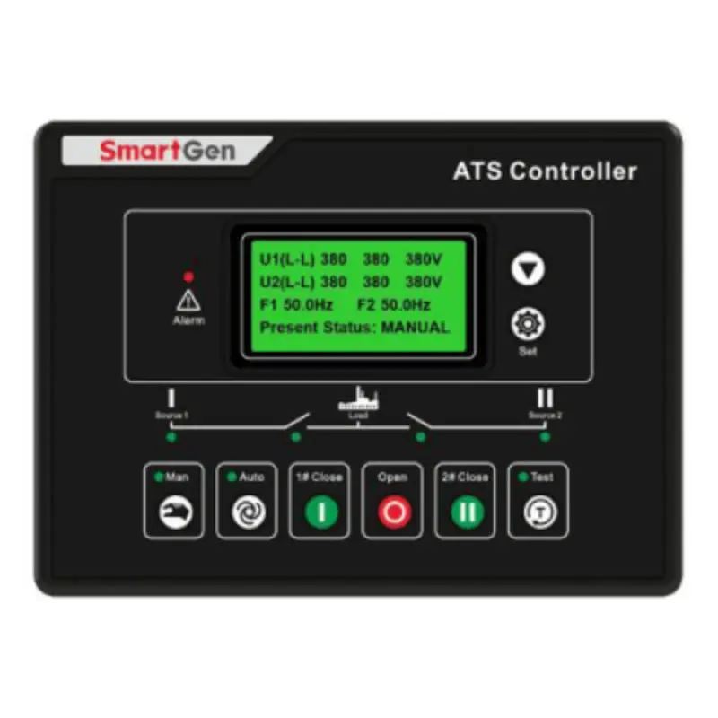 Hat600nbi Ats Controller, Dc + Ac Power Supply + Ac Current/Power Detection And Display For Smartgen 1