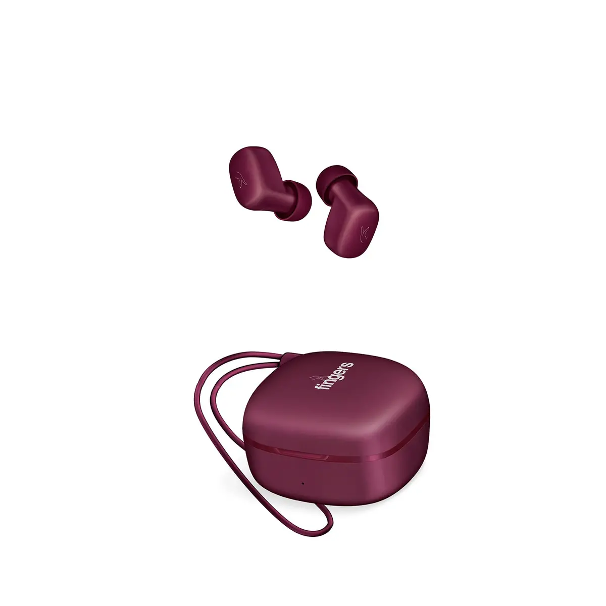 Fingers Sizezero - World’S Tiniest Tws Earbuds [15 Hours Playback | Built-In Mic With Snc™ (Surround Noise Cancellation) | Sweat Proof | Smart Touch Controls] 1