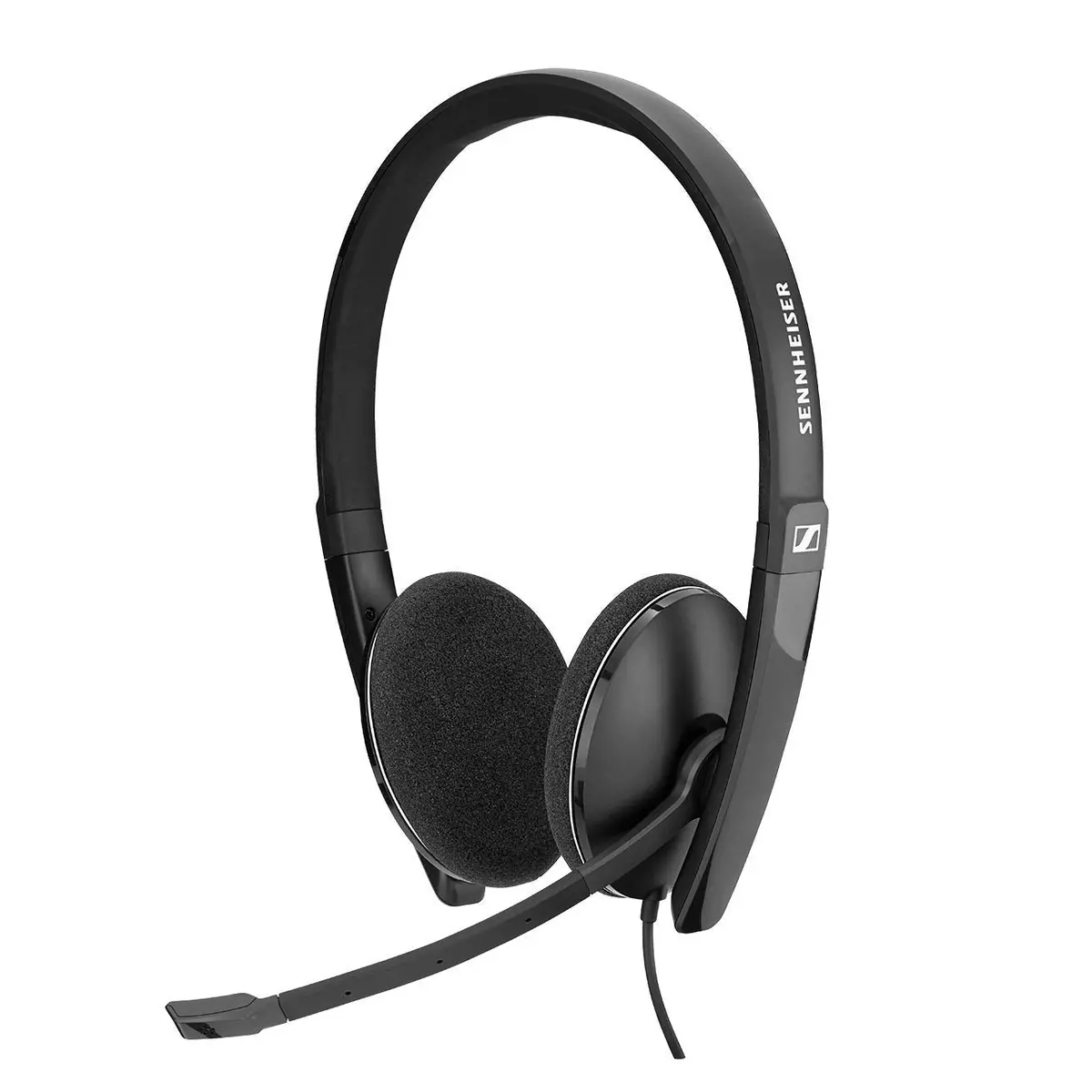 Sennheiser Pc 8.2 Wired On Ear Headphones With Mic (Black) 1
