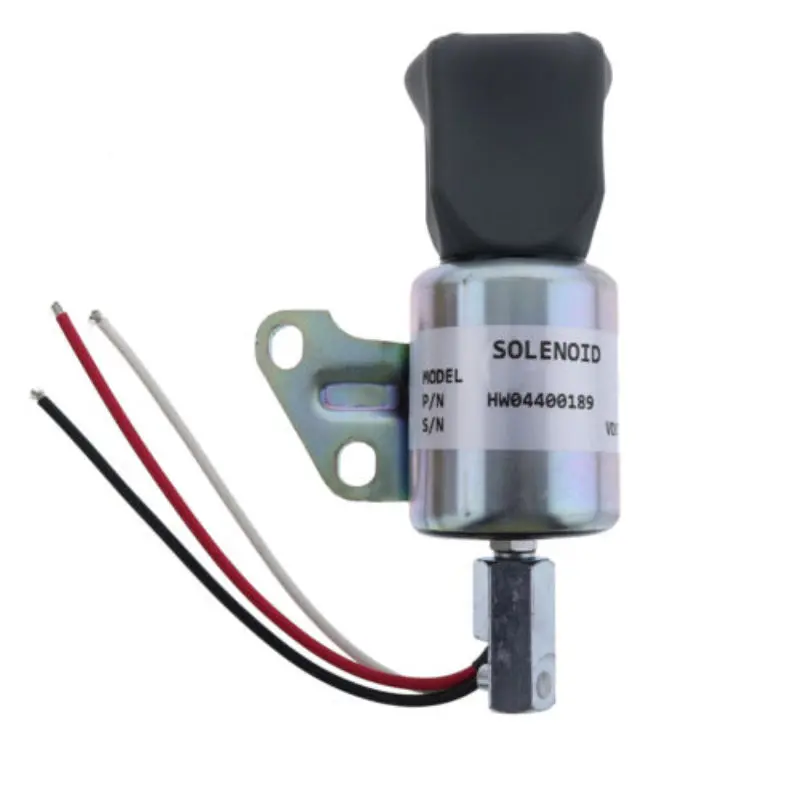 12V 17520-60013 Fuel Stop Solenoid Valve Fits For Hayter Mower Mt313 With Kubota D905 1