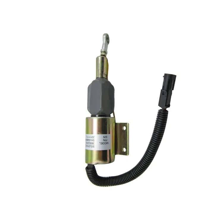 Diselmart 24V 3930236 Sa-4348-24 Fuel Shutoff Solenoid Valve Fits For Cummins 4Bt 6Bt 6Ct 1