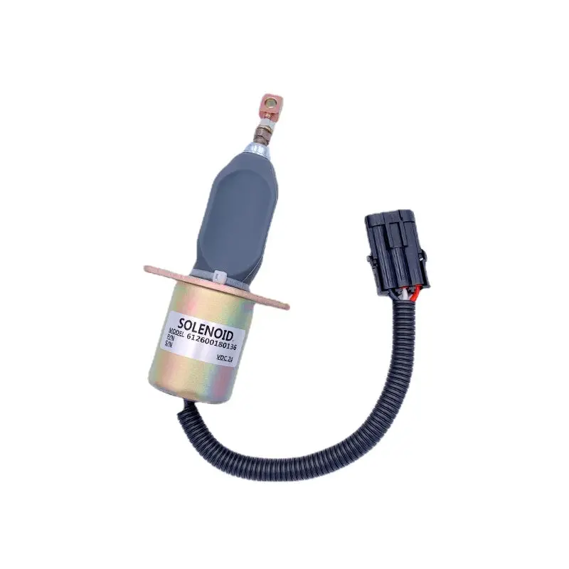 24V 612600180136 Stop Solenoid Fuel Shut Down Solenoid Cut Off Solenoid Fits For Engine 1