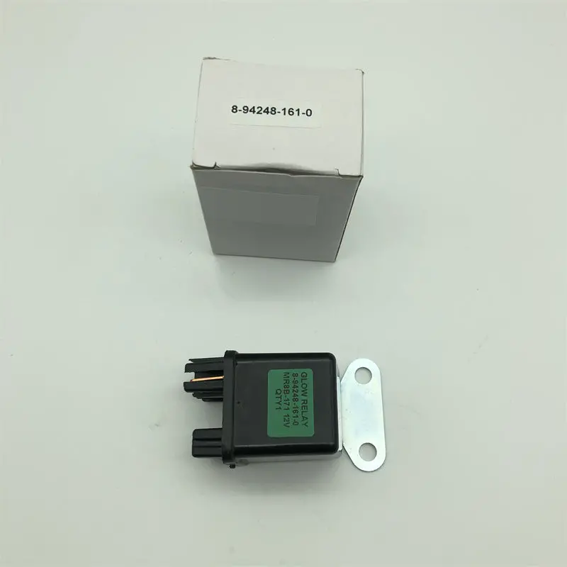 Diselmart 12V 8-94248-1610 Relay Glow Plug For Isuzu C240 4Jj1 Hitachi Zaxis27u John Deere 17D 27D 35D 50D 2