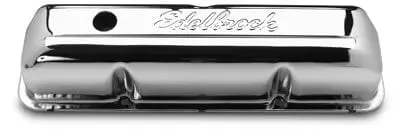 Edelbrock 4462 Signature Series Chrome Valve Covers – Direct-Fit 1
