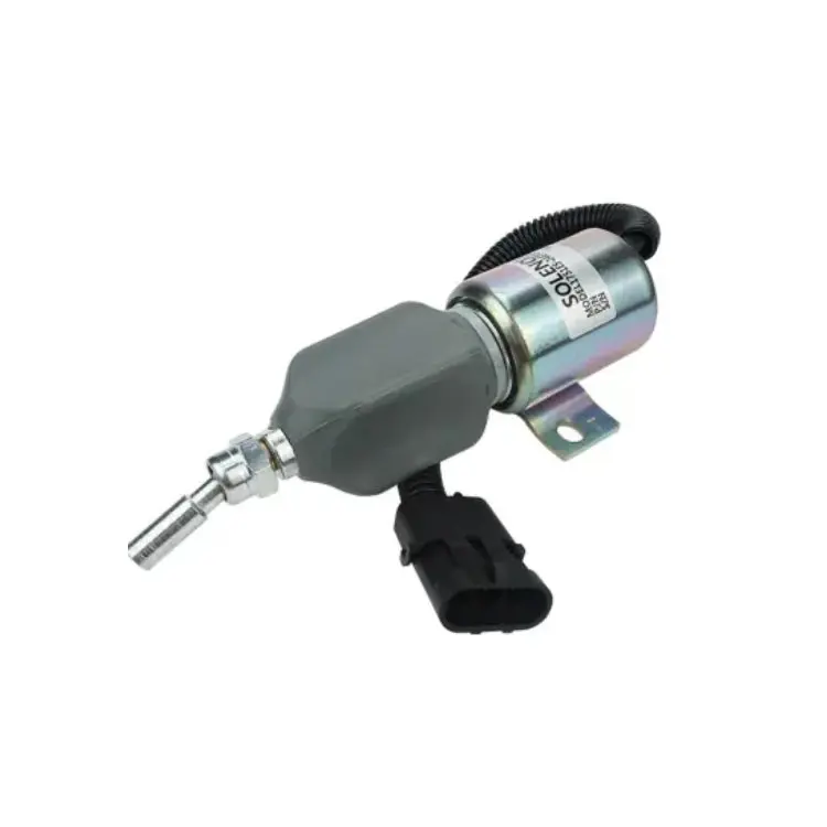 Diselmart 12V 24V 1751Es-24Etuc3b1s1 Engine Diesel Fuel Stop Solenoid Fits For Engine 1