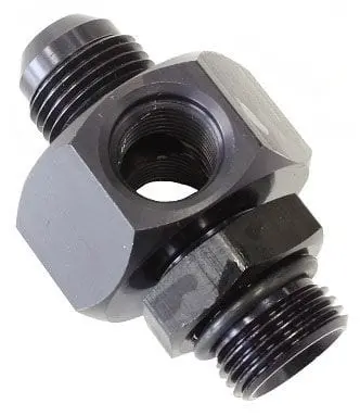 En841 Series Pump Inlet Fitting - 8An Male Jic To 8An Female Jic, Stainless Steel (En841-8-8B) 1