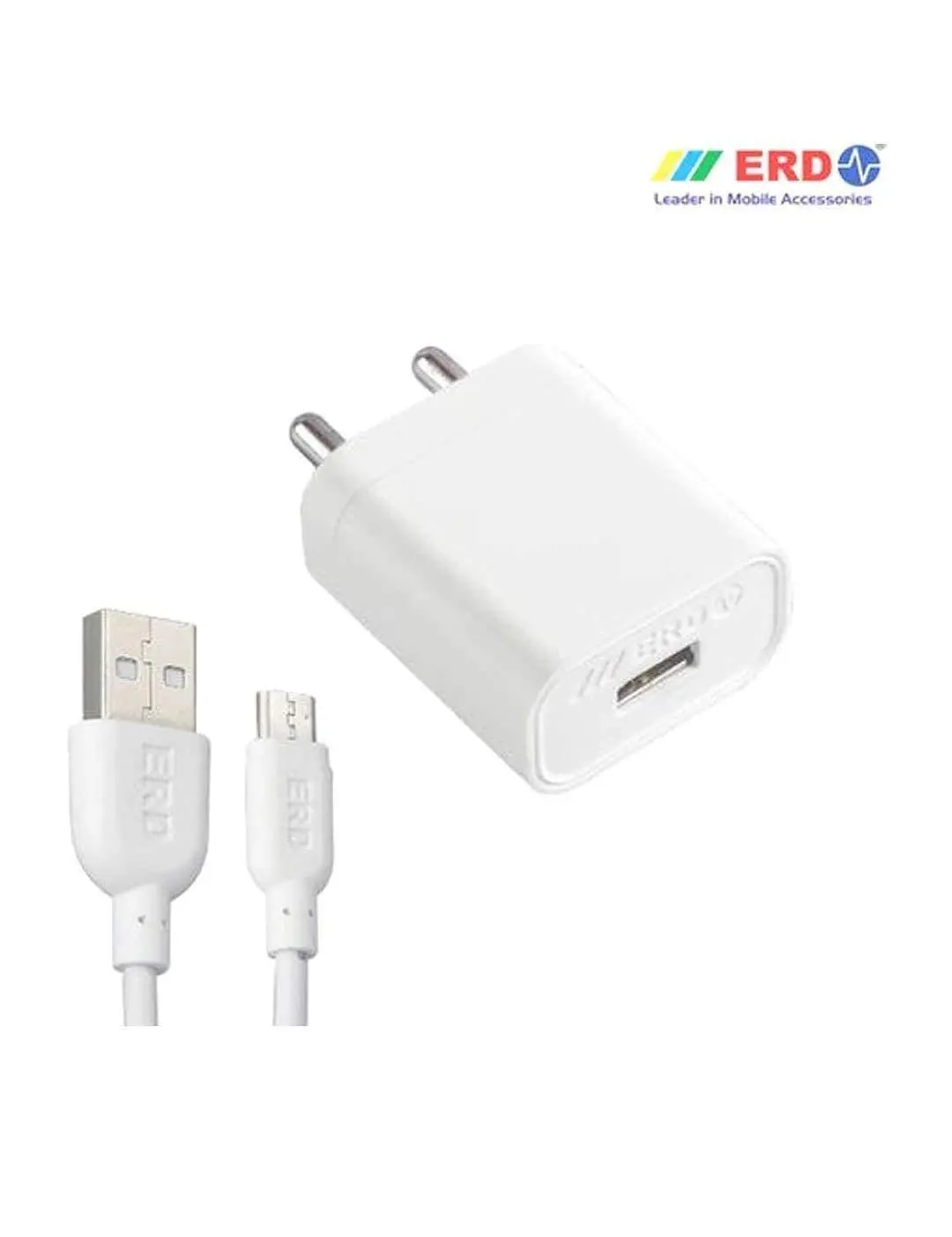 Erd Tc-50 5V 2Amp Super Fast Charger With 1 Meter Usb Cable For All Android Phones 1