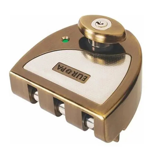 Europa Parma V11 Ab/Sn High Security Main Door Lock With 3 Vertical Interlocking Dead Bolts Dimple Key 1