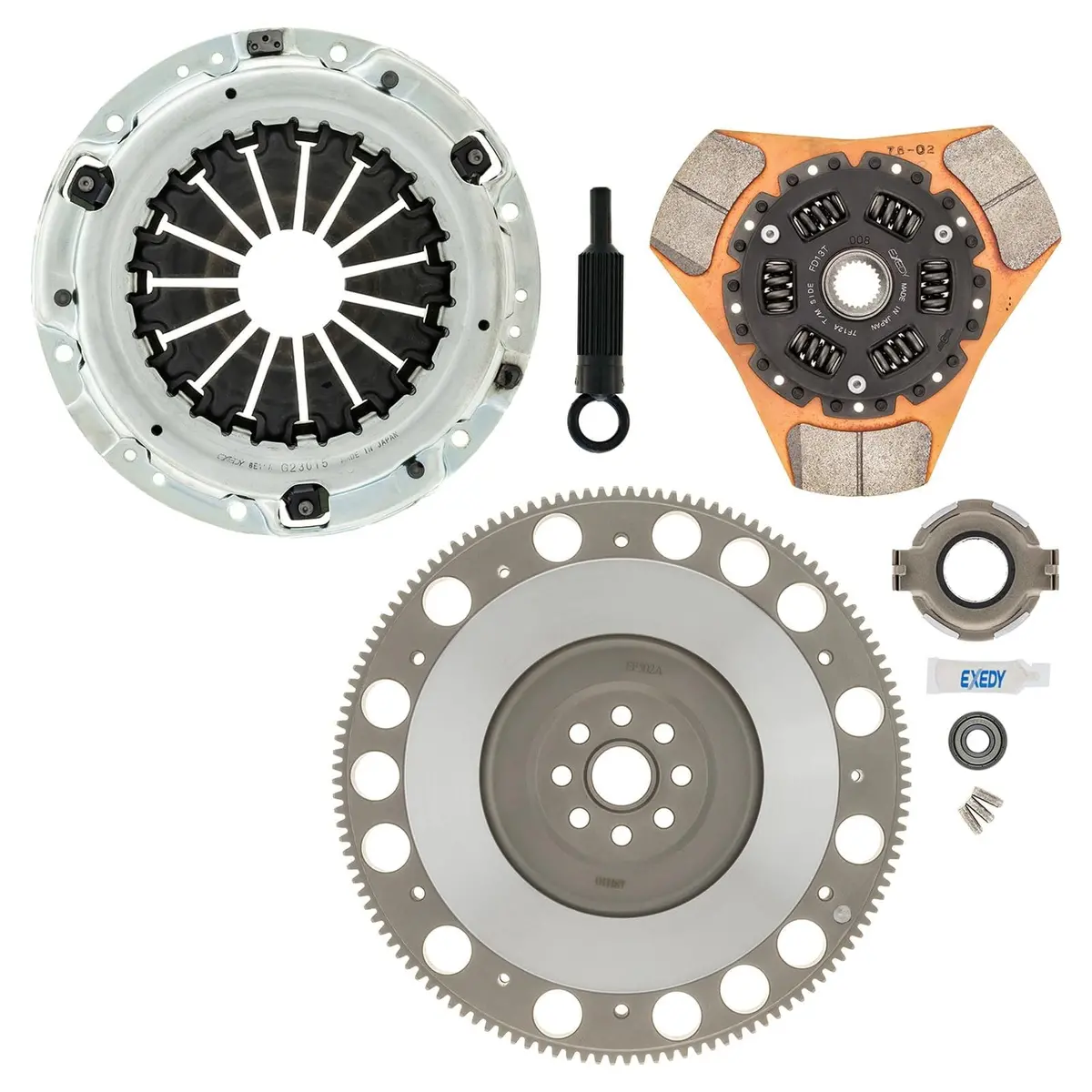Exedy Clutch Kit – Street/Track Dual-Friction Disc & Pressure Plate 1