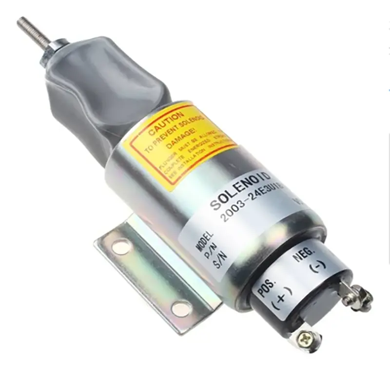 New 24V Fuel Flameout Solenoid Valve 2003-24E3u1b1a For Woodward Sa-3329-24 Diesel Engine Spare Part 1