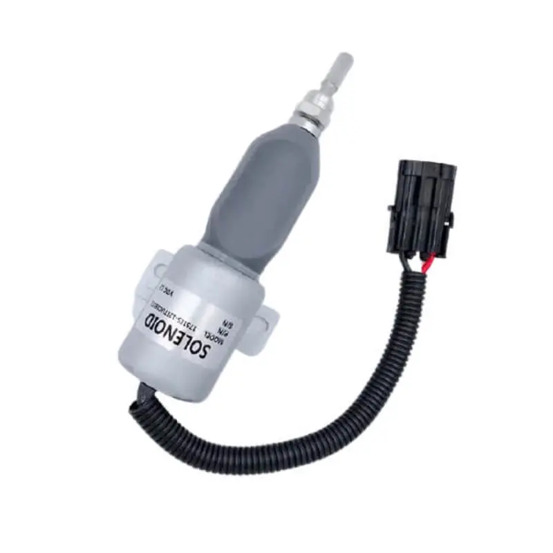 Diselmart 12V 1700-4005 1751Es-12A3uc11b1 Diesel Stop Solenoid Fits For Volvo Excavator Ec27c Ec35c 1