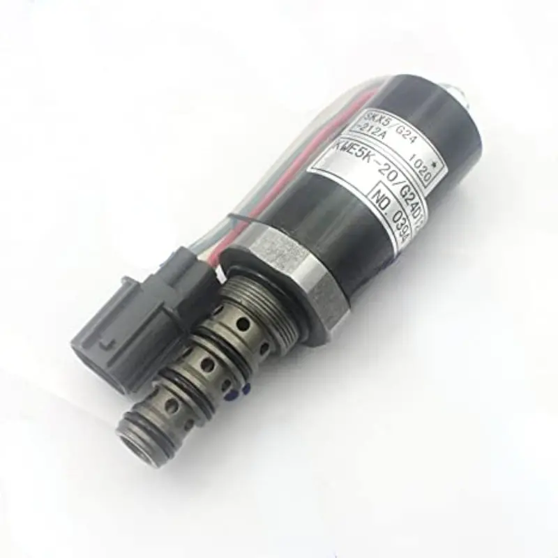 Kwe5k-20/G24d12a Yn35v00005f1 Solenoid Alve Fits For Kobelco Sk200-2 Sk200-5 1