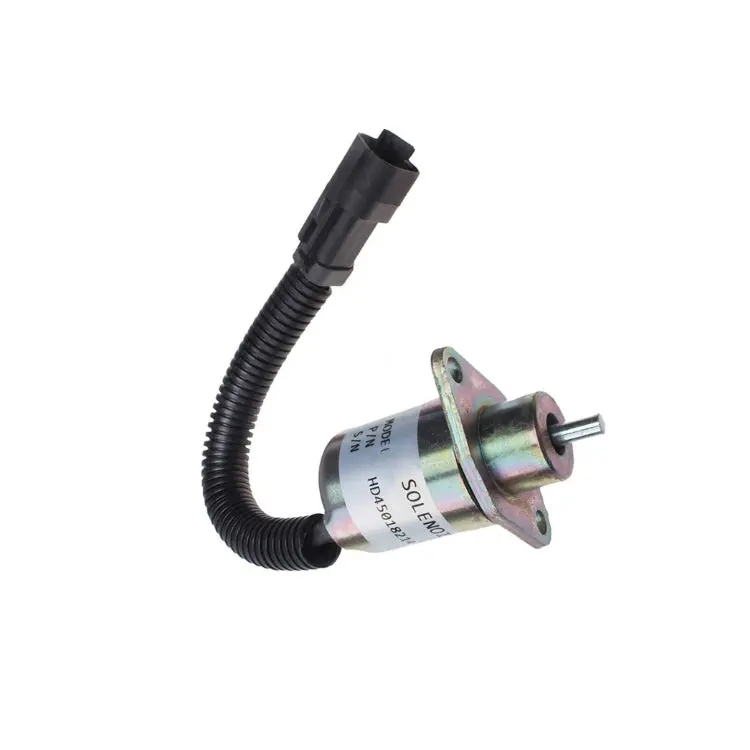 Diselmart 12V 2848A278 Fuel Stop Solenoid Compatible With Cat246 Perkins 700 Series Engine 1
