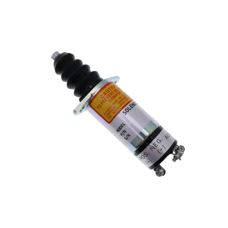 Diselmart 12V 1500-2108 1502-12C3u1b1 Diesel Stop Solenoid Replacement Fits For Woodward 1