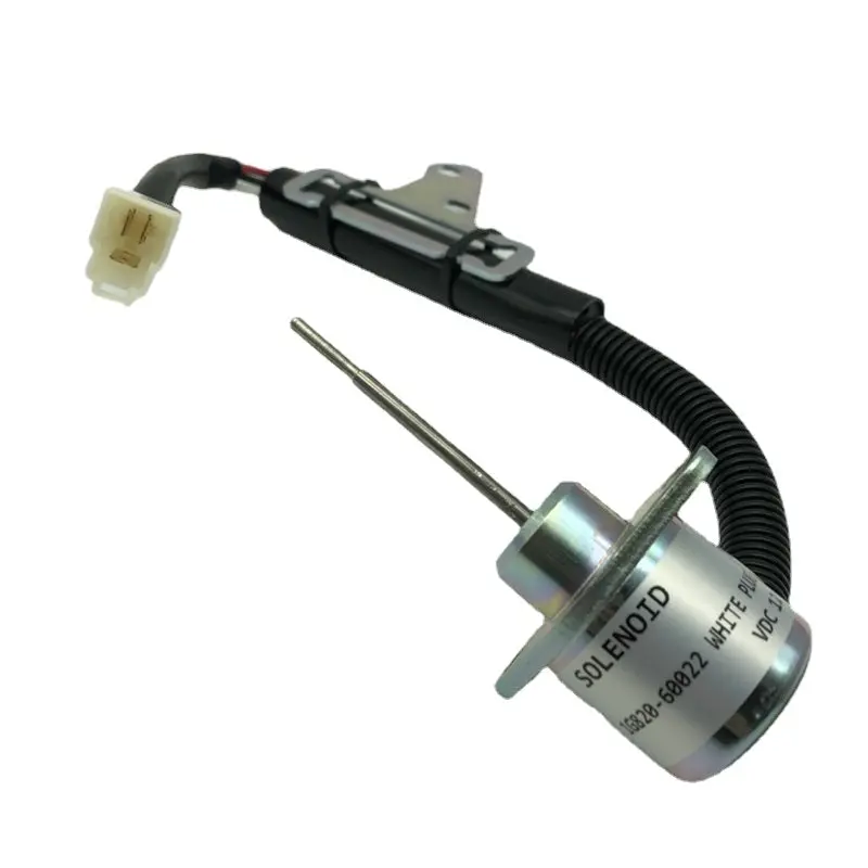 Diselmart 1G820-60022 New Shutoff Solenoid Valve Fits For Kubota D722 Bx2370 Kx018 U17 1