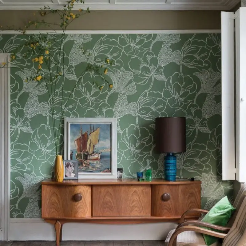 Farrow & Ball Helleborus Wallpaper 1