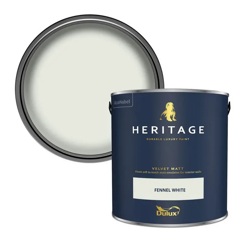 Dulux Heritage Matt Emulsion - Fennel White 2