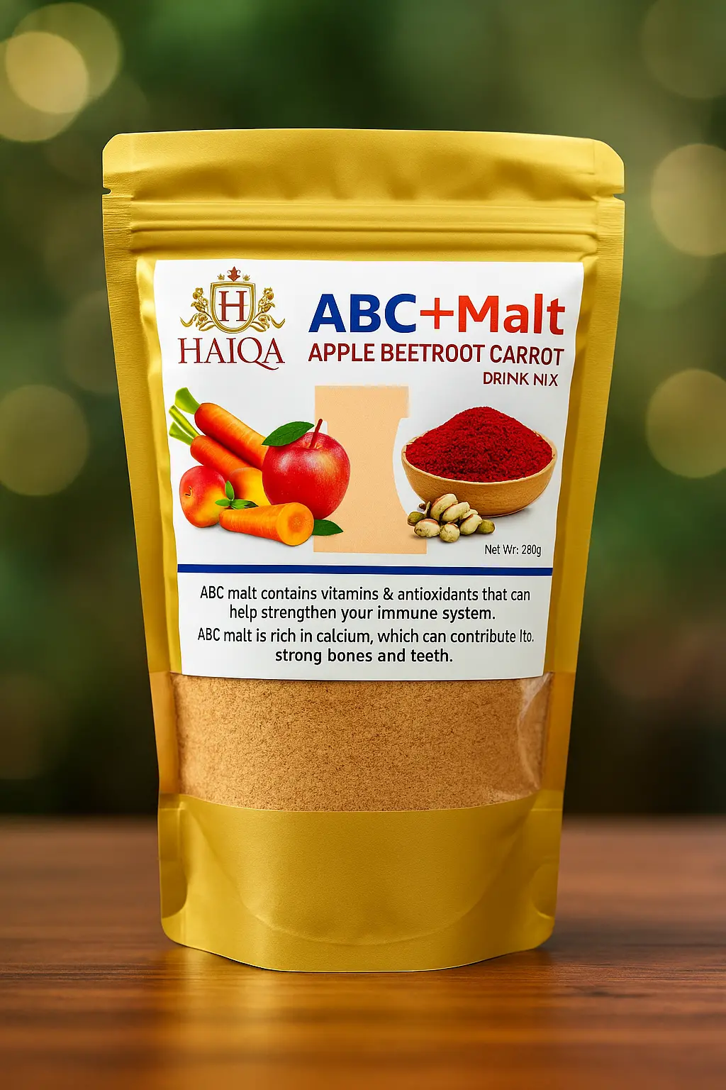 Haiqa Abc Malt 250 Grams 1