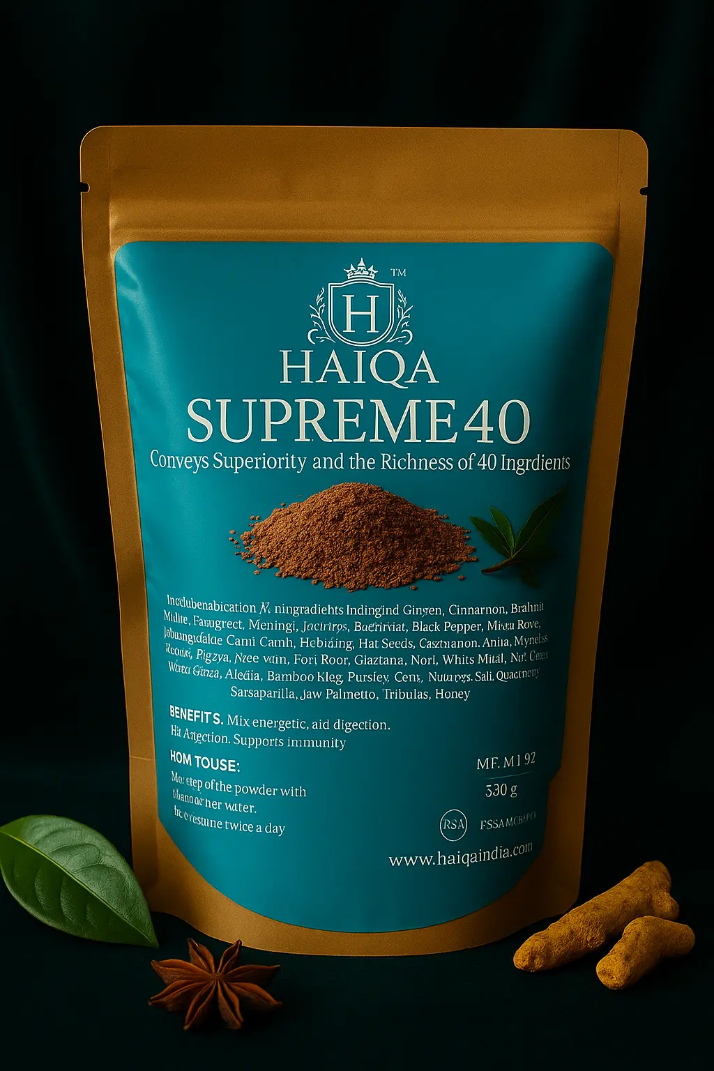 Haiqa Supreme 40-500 Gram 1
