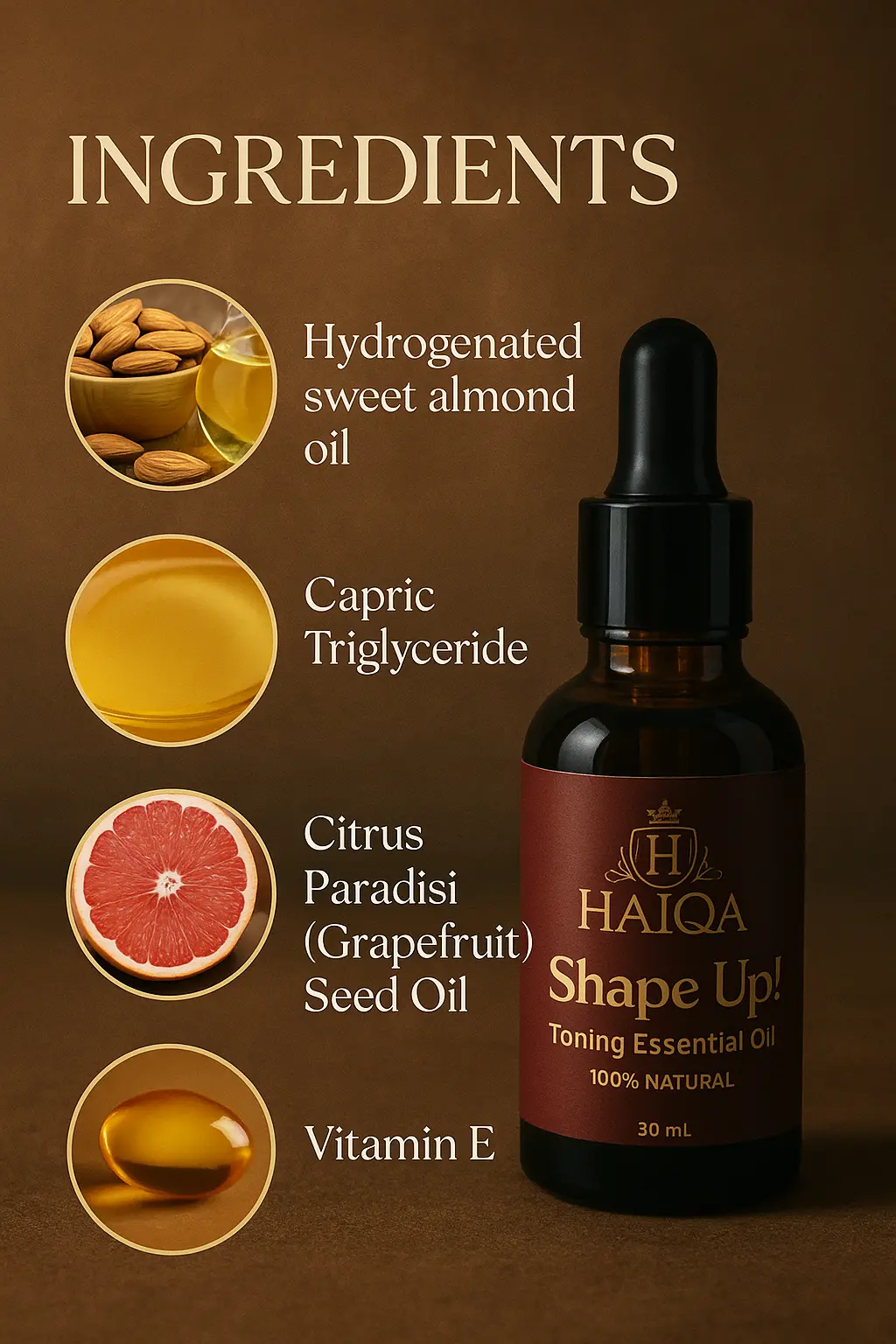 Haiqa Shape Up Toning Essential Oil 1