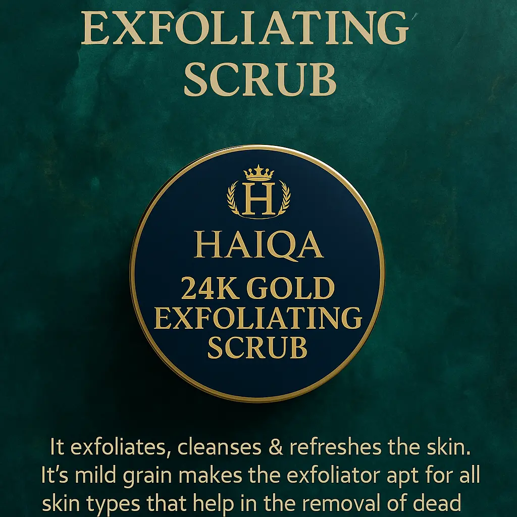 Haiqa 24K Gold Exfoliating Scrub 30G 1