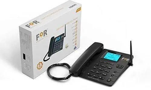 For Dual Sim F1+ Gsm Model 1 Fixed Wireless Corded & Cordless Landline Phone With Call Recording 1