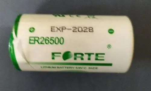 Battery Forte Er26500, Battery Capacity: 1,200Mah, Voltage: 3.6V 1
