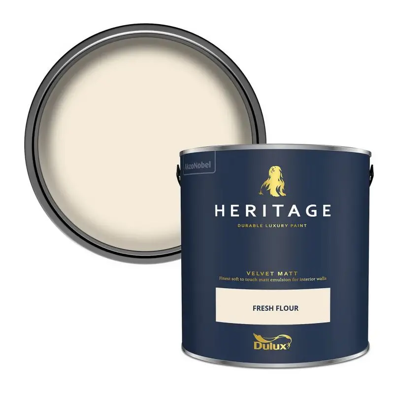 Dulux Heritage Matt Emulsion - Fresh Flour 2