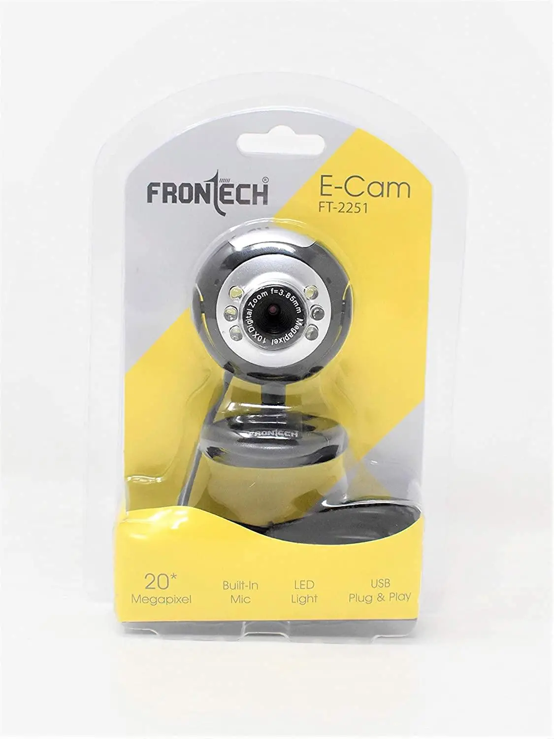 Frontech E-Cam Ft-2251  Pc Web Cam 1